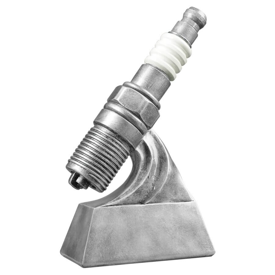 Spark Plug Trophy in 2 Sizes