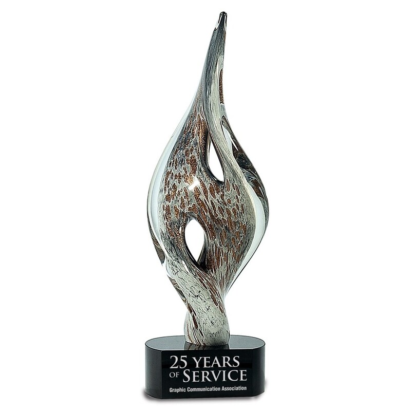 Twisted Spire Art Glass — Vermont Awards & Engraving