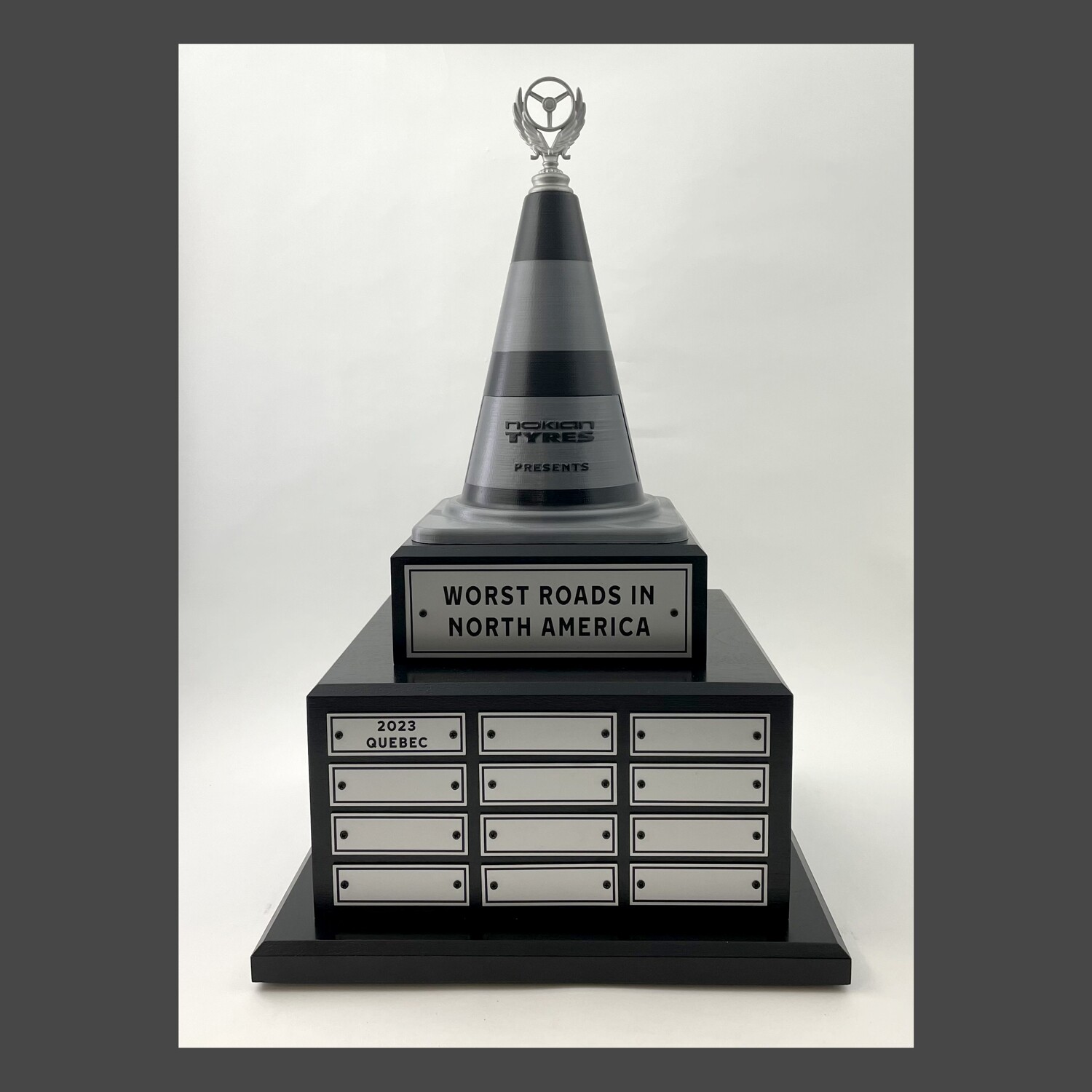 Custom Traffic Cone Trophy