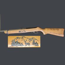 Gun with engraving