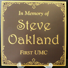 Memorial Sign