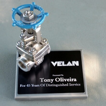 A very special valve makes a unique award