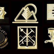 Diamond Drag Engraved Logos