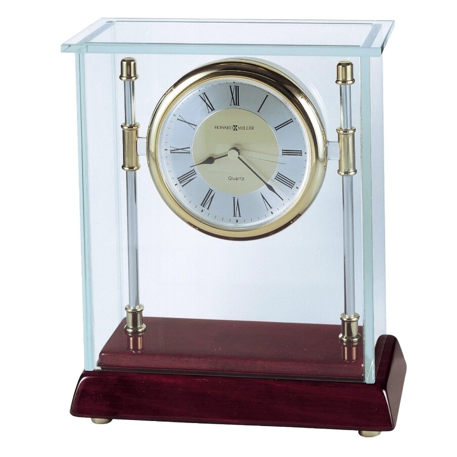 Howard Miller Crystal Desk Clock
