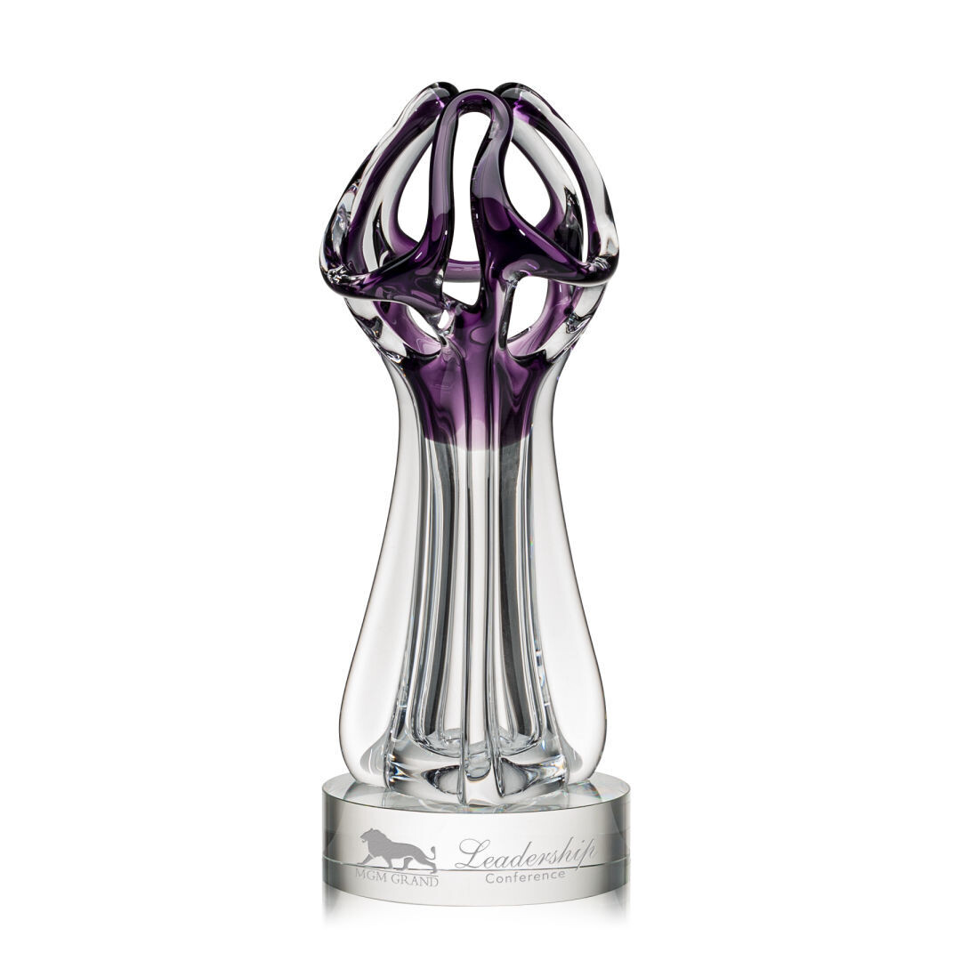 Art Glass Purple Award