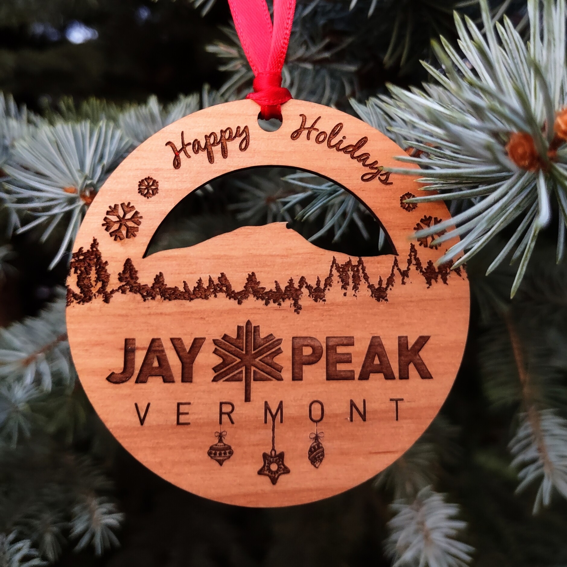 Alder Jay Peak ornament