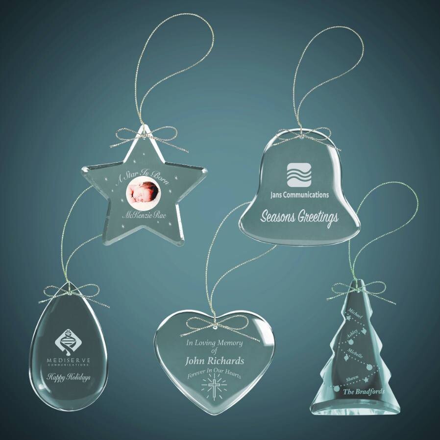 Optical Crystal Sun Catchers or Ornaments