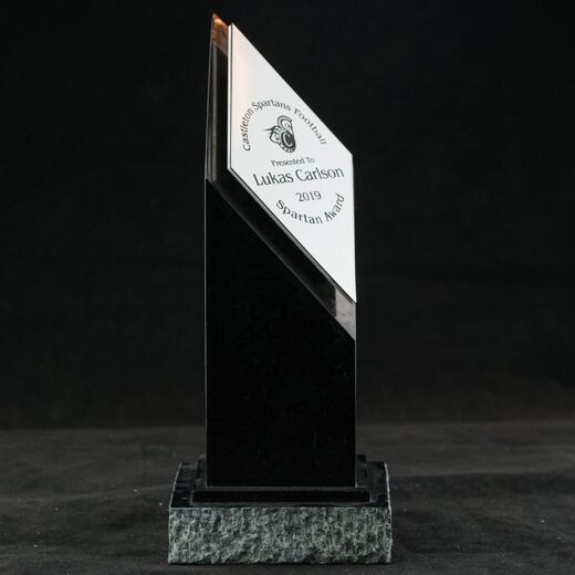 standing marble award