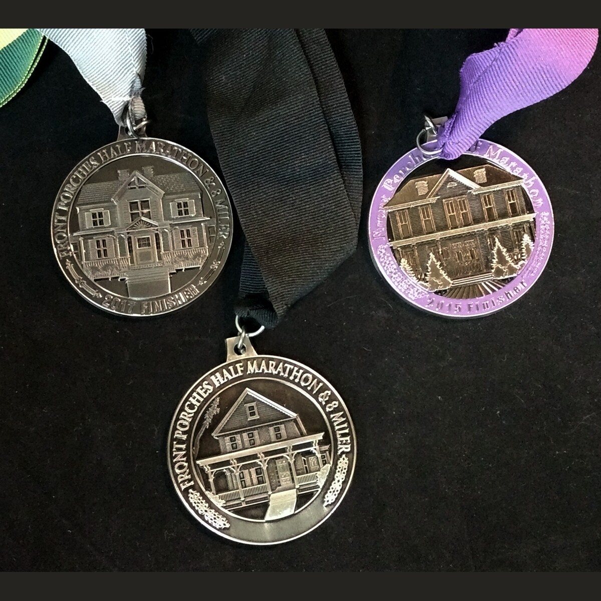 Front Porch Half Marathon Medals