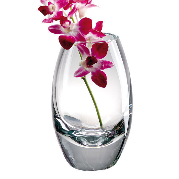 heavy crystal vase