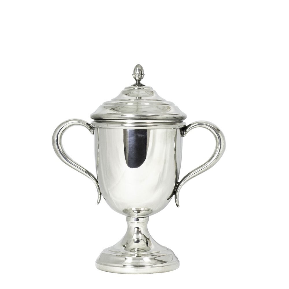 Oxford Pewter Trophy Cup with Lid