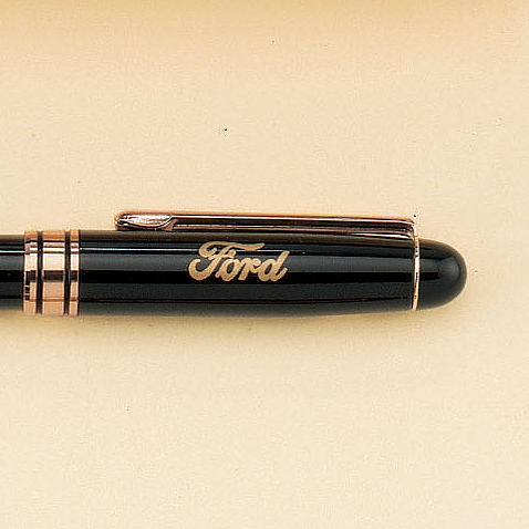 Black Coated Brass Pen