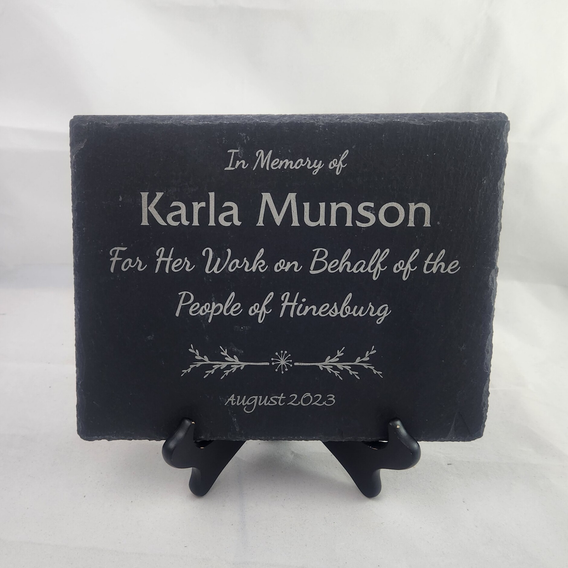 Laserable Slate Sign or Plaque