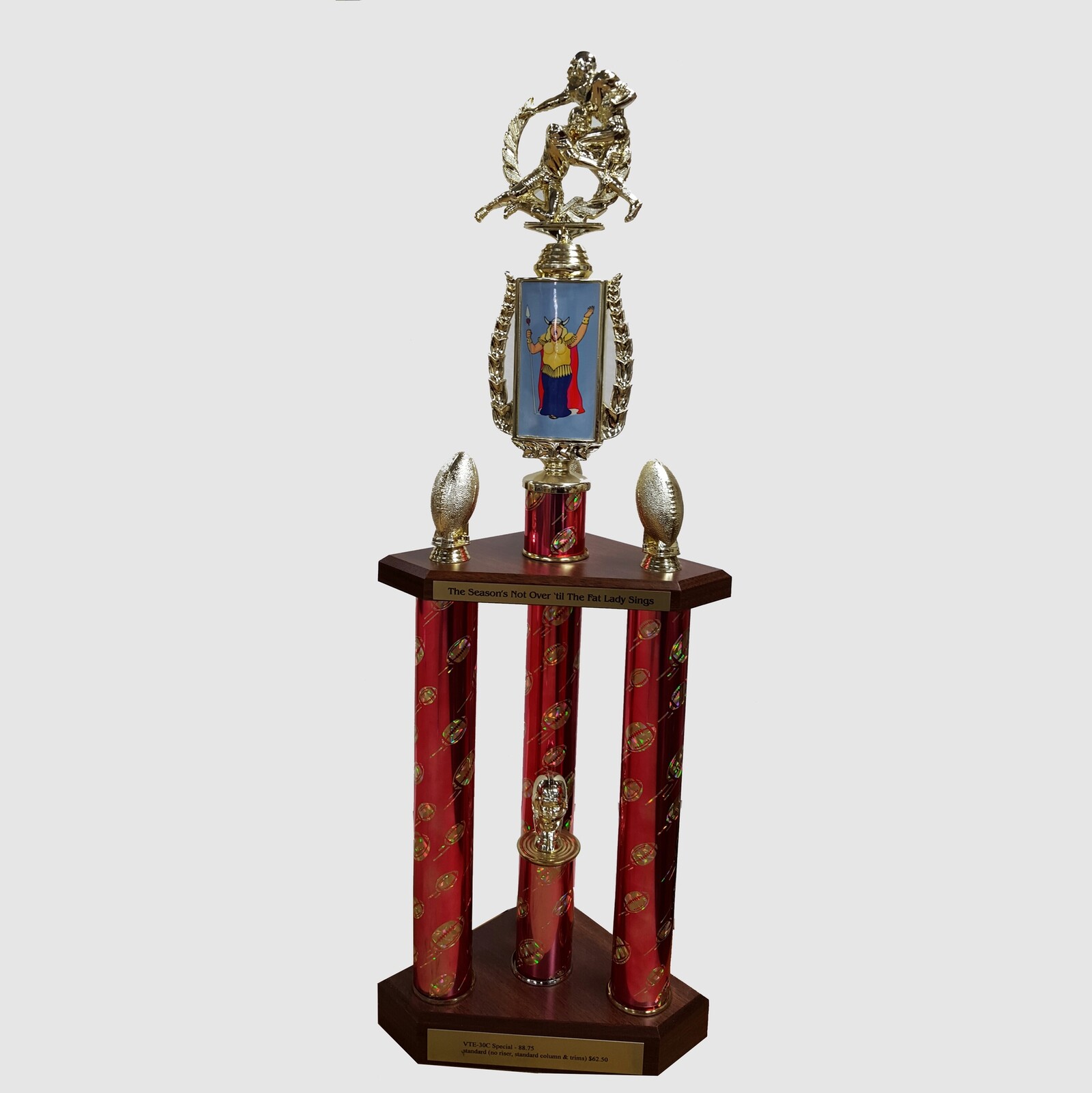 Fantasy football trophy