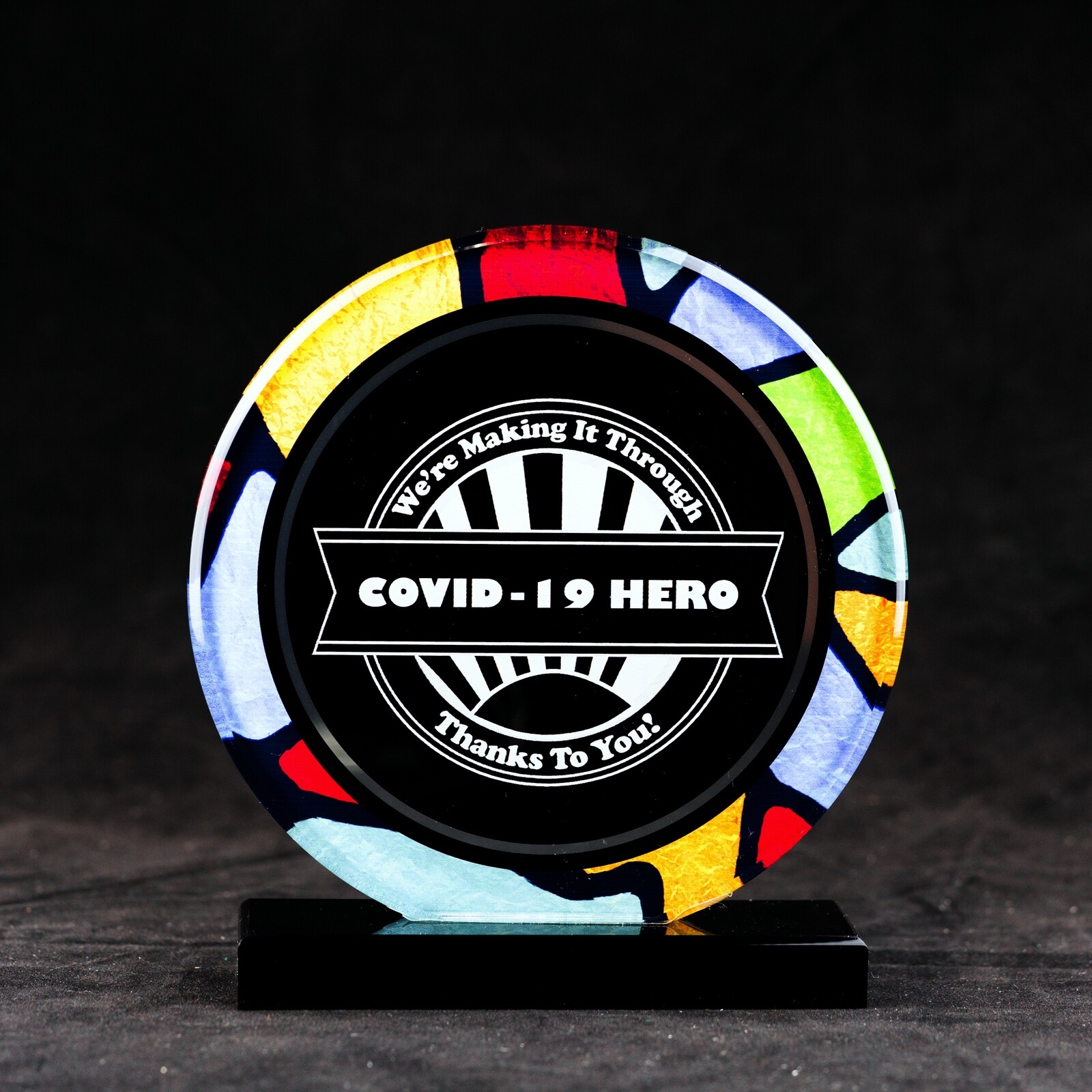 Covid-19 Hero Acrylic Award