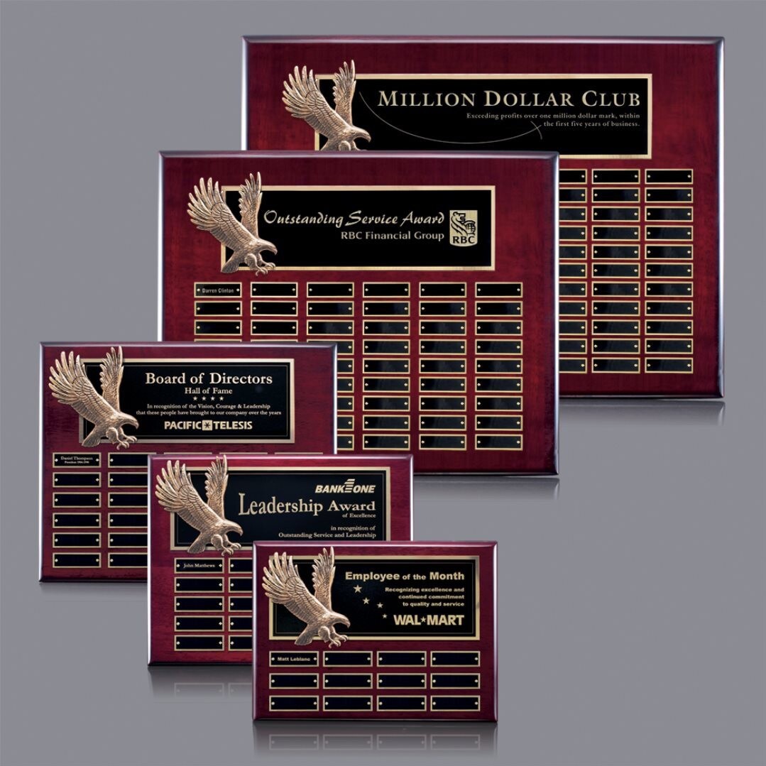 Flying Eagle perpetual plaque