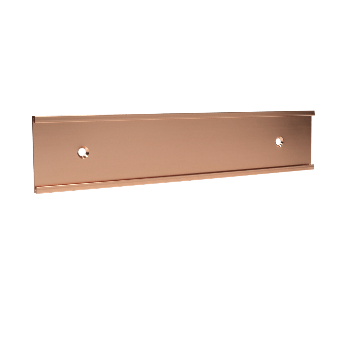 Metal Wall/Door Slider in Gold, Silver or Black with Full Color Plate